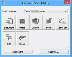 IJ Scan Utility Download